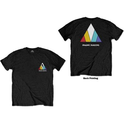 Imagine Dragons: Unisex T-Shirt/Evolve Logo (Black) (Back Print) (Medium) Imagine Dragons: Unisex T-Shirt/Evolve Logo (Black) (Back Print) (Medium)
