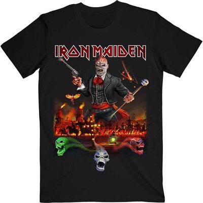 Iron Maiden: Unisex T-Shirt/Legacy of the Beast Live Album (Black) (Large) Iron Maiden: Unisex T-Shirt/Legacy of the Beast Live Album (Black) (Large)