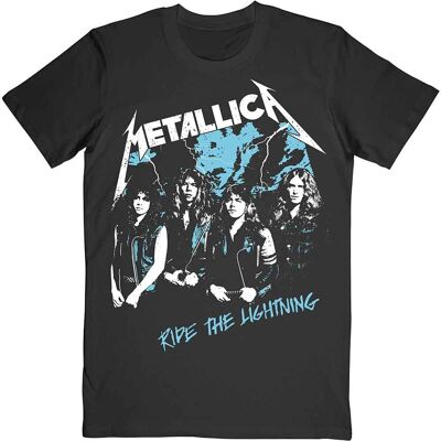 Metallica: Unisex T-Shirt/Vintage Ride The Lightning (Black) (XX-Large) Metallica: Unisex T-Shirt/Vintage Ride The Lightning (Black) (XX-Large)