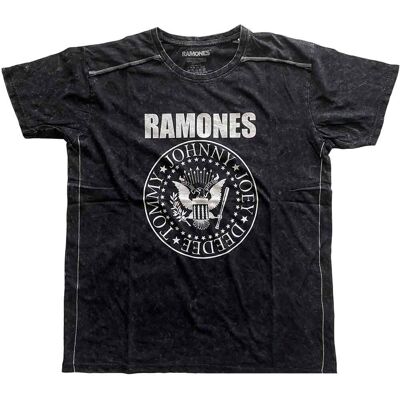 Ramones: Unisex T-Shirt/Presidential Seal 1 (Black) (Wash Collection) (Large) Ramones: Unisex T-Shirt/Presidential Seal 1 (Black) (Wash Collection) (Large)