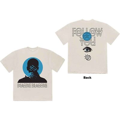 Imagine Dragons: Unisex T-Shirt/Follow You (Natural) (Back Print) (XX-Large) Imagine Dragons: Unisex T-Shirt/Follow You (Natural) (Back Print) (XX-Large)