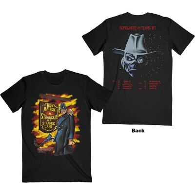 Iron Maiden: Unisex T-Shirt/Stranger In A Strange Land (Black) (Back Print) (XX-Large) Iron Maiden: Unisex T-Shirt/Stranger In A Strange Land (Black) (Back Print) (XX-Large)