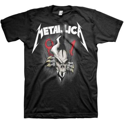 Metallica: Unisex T-Shirt/40th Anniversary Ripper (Black) (XX-Large) Metallica: Unisex T-Shirt/40th Anniversary Ripper (Black) (XX-Large)