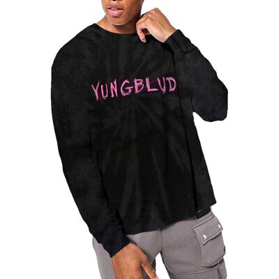 Yungblud: Unisex Long Sleeve T-Shirt/Scratch Logo (Black) (Wash Collection) (XXXXX-Large) Yungblud: Unisex Long Sleeve T-Shirt/Scratch Logo (Black) (Wash Collection) (XXXXX-Large)