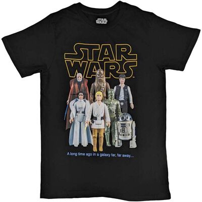 Star Wars: Unisex T-Shirt/Rebels Toy Figures (Black) (Large) Star Wars: Unisex T-Shirt/Rebels Toy Figures (Black) (Large)