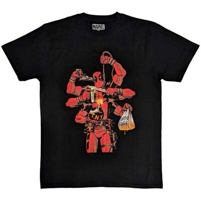 Marvel Comics: Unisex T-Shirt/Deadpool Arms (Black) (XX-Large) Marvel Comics: Unisex T-Shirt/Deadpool Arms (Black) (XX-Large)