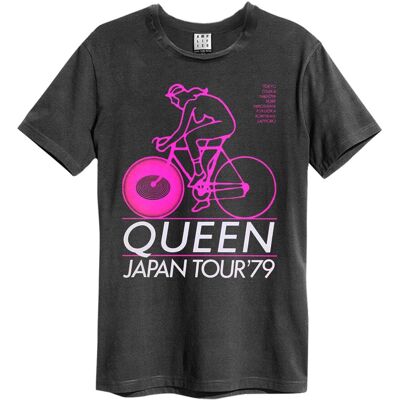 Queen: Japan Tour 79 Amplified Vintage Charcoal x Large t Shirt Queen: Japan Tour 79 Amplified Vintage Charcoal x Large t Shirt