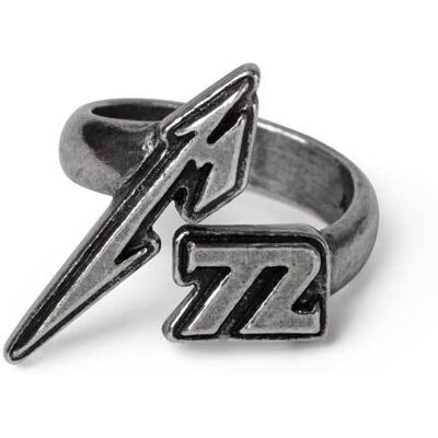 Metallica M72 Ring - Justerbar tenn turnélogo - Band merchandise Metallica M72 Ring - Justerbar tenn turnélogo - Band merchandise