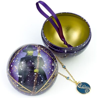 Wicked: Elphaba & Blue Shiz University Gift Bauble Wicked: Elphaba & Blue Shiz University Gift Bauble