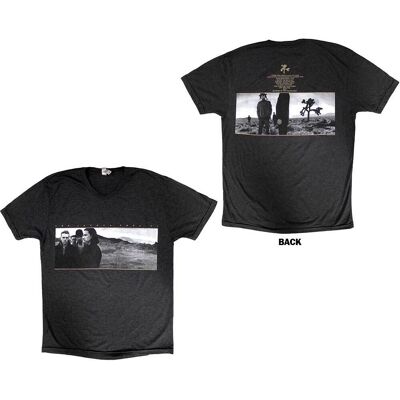 U2 - Joshua Tree Dates 2017 - Grå - T-Shirt U2 - Joshua Tree Dates 2017 - Grå - T-Shirt