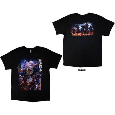 Iron Maiden: Unisex T-Shirt/Dead By Daylight Monster Eddie (Black) (Back Print) (Small) Iron Maiden: Unisex T-Shirt/Dead By Daylight Monster Eddie (Black) (Back Print) (Small)