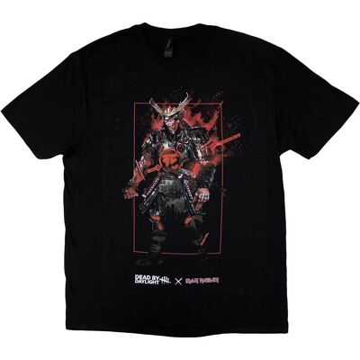 Iron Maiden: Unisex T-Shirt/Dead By Daylight Oni Eddie (Black) (Medium) Iron Maiden: Unisex T-Shirt/Dead By Daylight Oni Eddie (Black) (Medium)