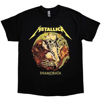 Metallica: Unisex T-Shirt/Inamorata (Black) (Large) Metallica: Unisex T-Shirt/Inamorata (Black) (Large)