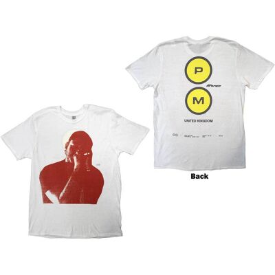 Post Malone: Unisex T-Shirt/Red Photo Live (White) (Back Print & Ex-Tour) (XX-Large) Post Malone: Unisex T-Shirt/Red Photo Live (White) (Back Print & Ex-Tour) (XX-Large)