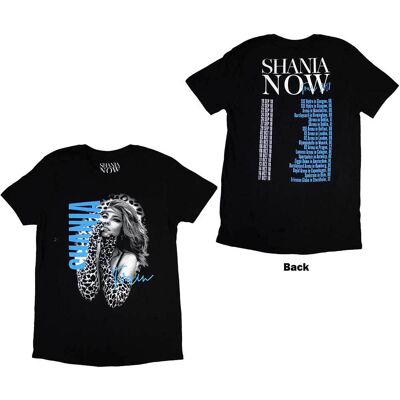 Shania Twain: Unisex T-Shirt/Tour 2018 Gloves Photo (Black) (Back Print & Ex-Tour) (X-Large) Shania Twain: Unisex T-Shirt/Tour 2018 Gloves Photo (Black) (Back Print & Ex-Tour) (X-Large)