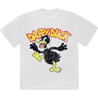 Looney Tunes: Unisex T-Shirt/Daffy Duck (White) (XX-Large) Looney Tunes: Unisex T-Shirt/Daffy Duck (White) (XX-Large)