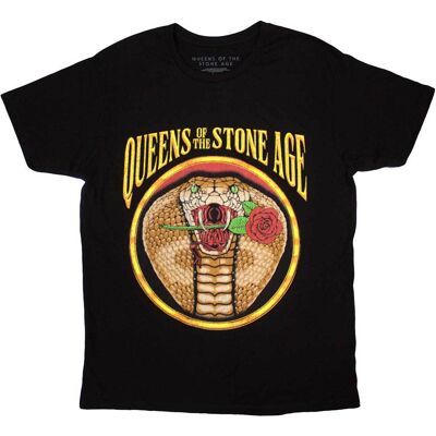 Queens Of The Stone Age: Unisex T-Shirt/Cobra (Black) (XX-Large) Queens Of The Stone Age: Unisex T-Shirt/Cobra (Black) (XX-Large)
