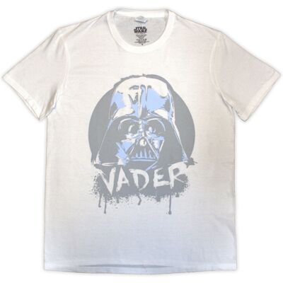 Star Wars: Unisex T-Shirt/Darth Vader Spray Paint (White) (X-Large) Star Wars: Unisex T-Shirt/Darth Vader Spray Paint (White) (X-Large)
