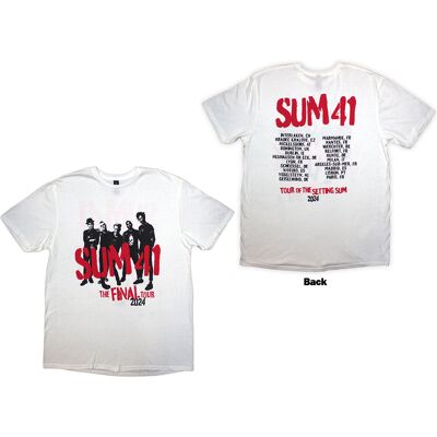 Sum 41: Unisex T-Shirt/Tour '24 Spray Paint (White) (Back Print & Ex-Tour) (XX-Large) Sum 41: Unisex T-Shirt/Tour '24 Spray Paint (White) (Back Print & Ex-Tour) (XX-Large)
