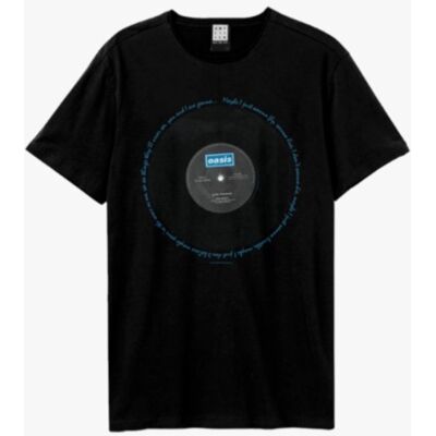 Oasis: Live Forever Lyrics Amplified x Large Vintage Black t Shirt Oasis: Live Forever Lyrics Amplified x Large Vintage Black t Shirt