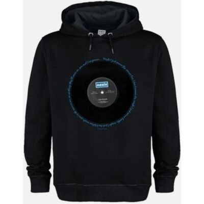 Oasis: Live Forever Lyrics Amplified Black Xl Large Hoodie Oasis: Live Forever Lyrics Amplified Black Xl Large Hoodie