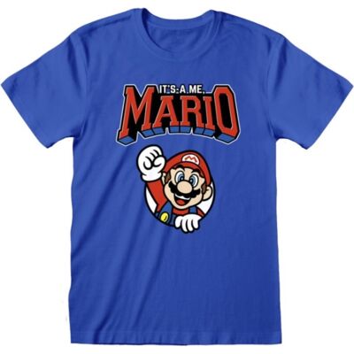 Super Mario: Nintendo Super Mario - Varsity t Shirt (Small) Super Mario: Nintendo Super Mario - Varsity t Shirt (Small)