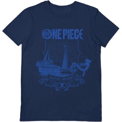 One Piece: (Live Action Logo) Blue Unisex T-Shirt Medium One Piece: (Live Action Logo) Blue Unisex T-Shirt Medium