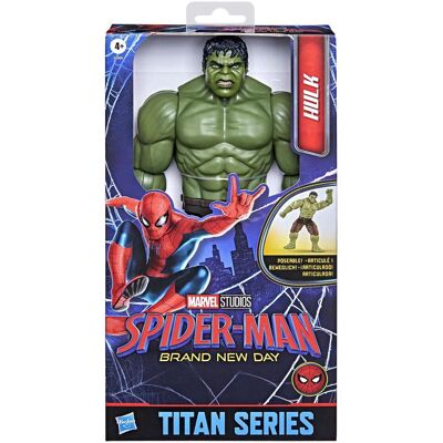 MARVEL Spider-Man BND 12in Dlx Figure Titan Heroes Hulk MARVEL Spider-Man BND 12in Dlx Figure Titan Heroes Hulk