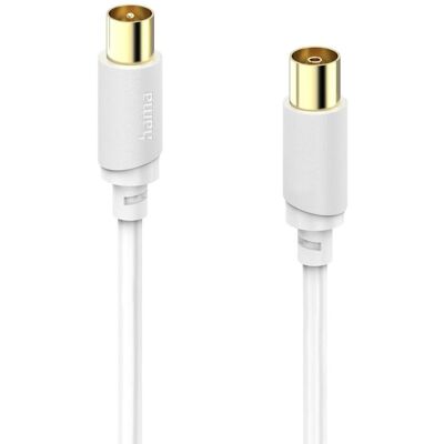 HAMA Cable Antenna 120dB White 5.0m HAMA Cable Antenna 120dB White 5.0m