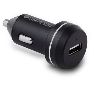 Champion 12W Bilcharger - Svart Champion 12W Bilcharger - Svart