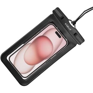 Celly: Splashbag Vattentät bag IP68 max 6,9" Svart Celly: Splashbag Vattentät bag IP68 max 6,9" Svart