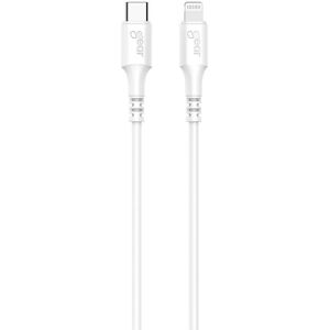 Gear C94 USB-C till Lightning Kabel - 0,5m Vit Gear C94 USB-C till Lightning Kabel - 0,5m Vit