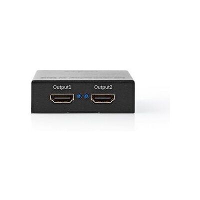 Nedis HDMI (tm) Splitter 2-Port port(s) 2x HDMI(tm) Output 4K@60Hz 18 Gbps Metall Antracit Nedis HDMI (tm) Splitter 2-Port port(s) 2x HDMI(tm) Output 4K@60Hz 18 Gbps Metall Antracit