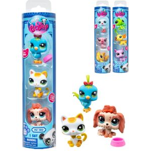 Littlest Pet Shop - Pet trio in tube - Assorted