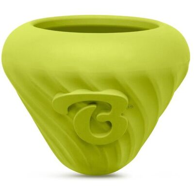 BENEBONE - Bounce Cone -12cm - Its unique cone shape and hidden inner compartments create an unpredictable rolling action BENEBONE - Bounce Cone -12cm - Its unique cone shape and hidden inner compartments create an unpredictable rolling action