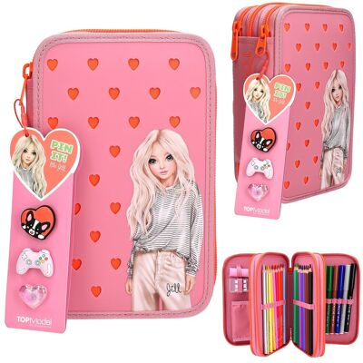 Topmodel - Triple Pencil Case With Silicone Pins 2.0 PIN IT Topmodel - Triple Pencil Case With Silicone Pins 2.0 PIN IT