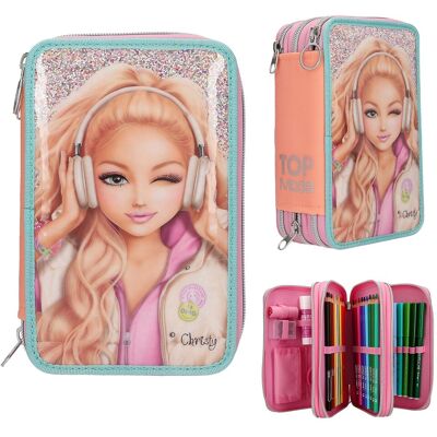 Topmodel - Triple Pencil Case MUSIC Topmodel - Triple Pencil Case MUSIC