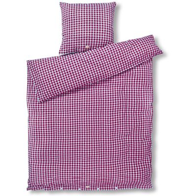 Juna - Bæk&Bølge Bed linen - Fuchsia/Mint - 140x200 cm Juna - Bæk&Bølge Bed linen - Fuchsia/Mint - 140x200 cm
