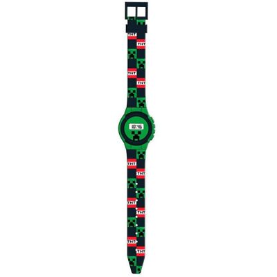 Kids Licensing - Digital Wrist Watch - Minecraft Kids Licensing - Digital Wrist Watch - Minecraft