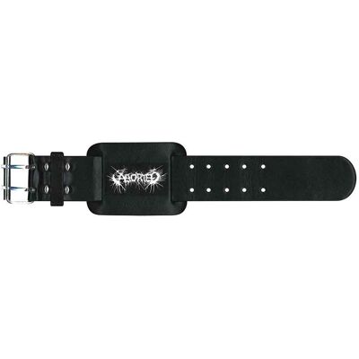 Aborted: Leather Wrist Strap/Logo Aborted: Leather Wrist Strap/Logo