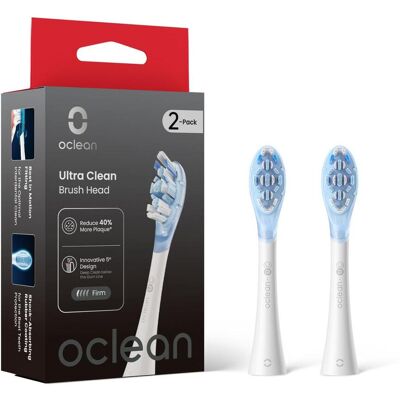 OCLEAN Brush Head Ultra Clean 2 Pack White OCLEAN Brush Head Ultra Clean 2 Pack White