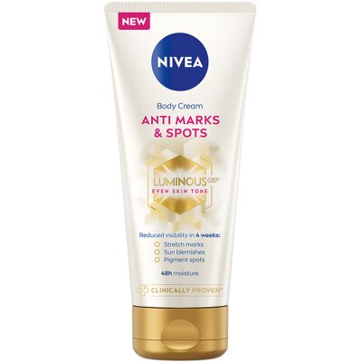 Nivea Luminous630 Body Cream - Reducerar Striae & Mörka Fläckar Nivea Luminous630 Body Cream - Reducerar Striae & Mörka Fläckar