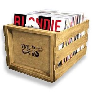 Gpo Skivback / Låda i trä för LP-skivor Vinyl Buddy