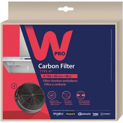 WPRO Kolfilter för Köksfläkt AMC023/1 WPRO Kolfilter för Köksfläkt AMC023/1
