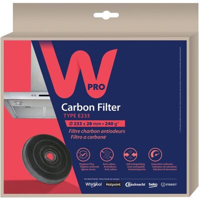 WPRO Kolfilter för Köksfläkt CHFE233/2 WPRO Kolfilter för Köksfläkt CHFE233/2