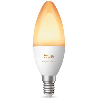 Philips Hue: White Ambiance E14 Kron 470 lm 1-pack Philips Hue: White Ambiance E14 Kron 470 lm 1-pack