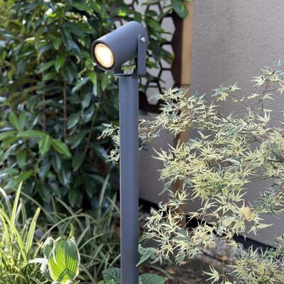 LightsOn: Luna 65 Pollare/Trädgårdsspot 350 lm 5W 35° Grå LightsOn: Luna 65 Pollare/Trädgårdsspot 350 lm 5W 35° Grå