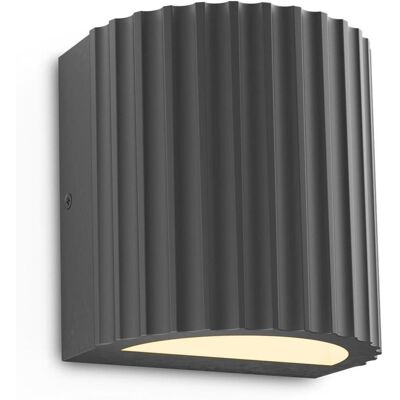 Philips: Zyra Vägglampa 800lm Ultra Efficient Antracit Philips: Zyra Vägglampa 800lm Ultra Efficient Antracit