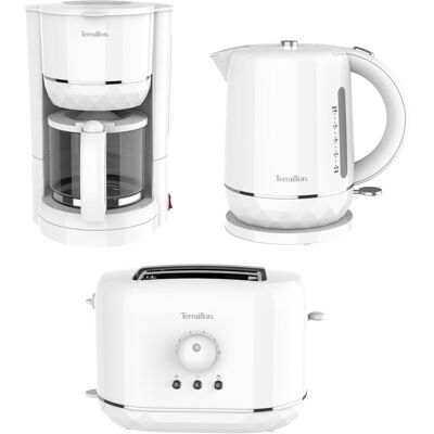 Terraillon: Frukostpaket Diamond Serie Vit Terraillon: Frukostpaket Diamond Serie Vit