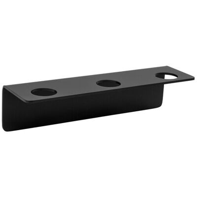Meraki - Bottle holder with 3 holes - Black Meraki - Bottle holder with 3 holes - Black